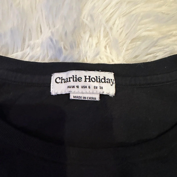 *3/$25* Charlie Holiday  Oversized TShirt - Picture 2 of 3